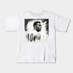 Pele - The number 10 Kids T-Shirt